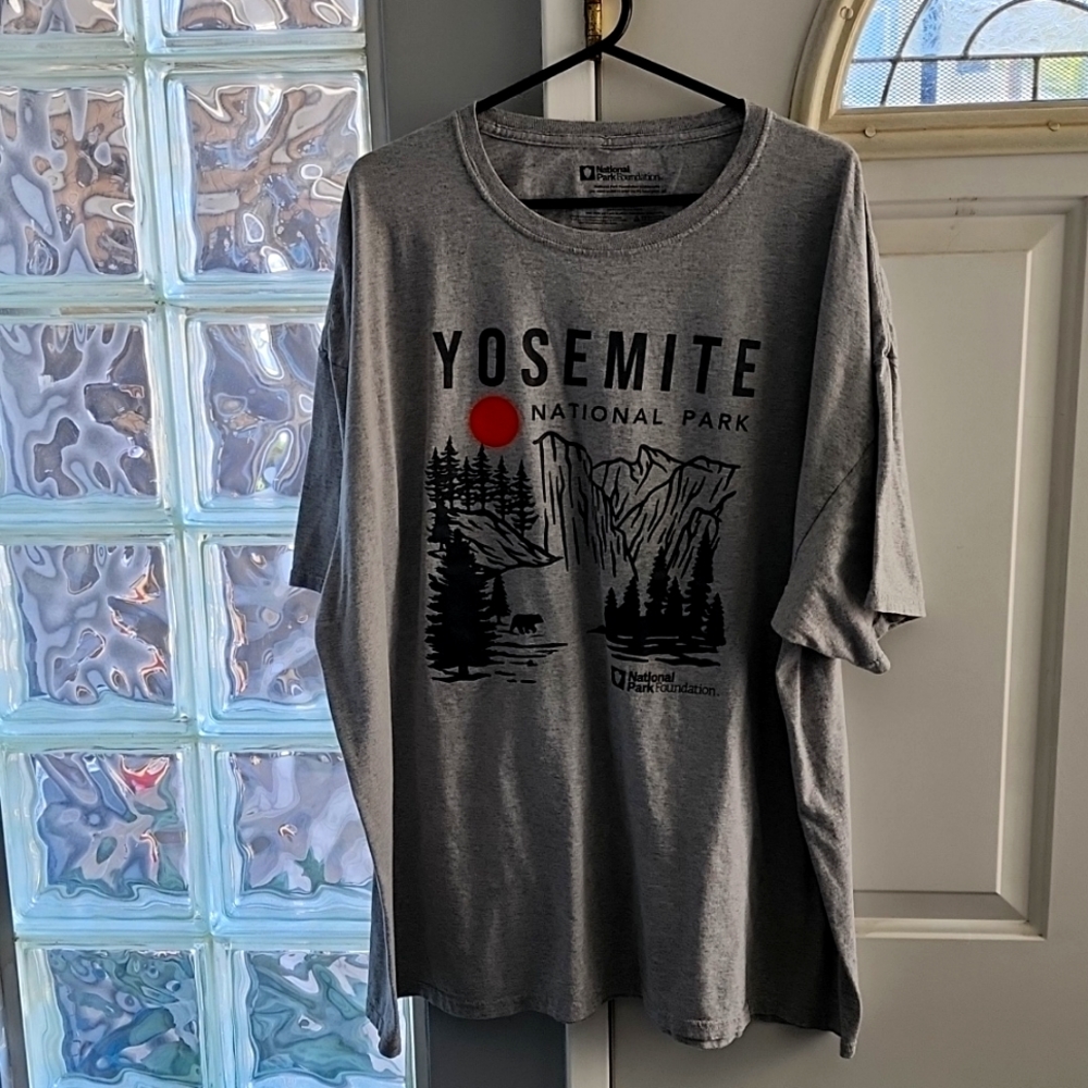 Mens Tee Yosemite National Park
